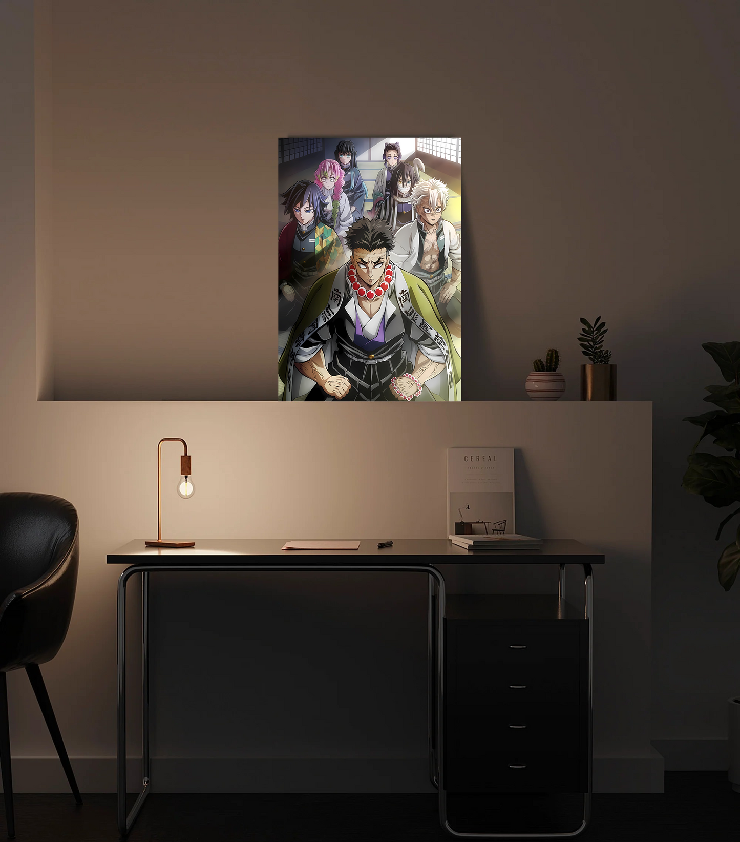 All Hashira's Demon Slayer Premium Photo Frame – High Quality Anime Wall Art