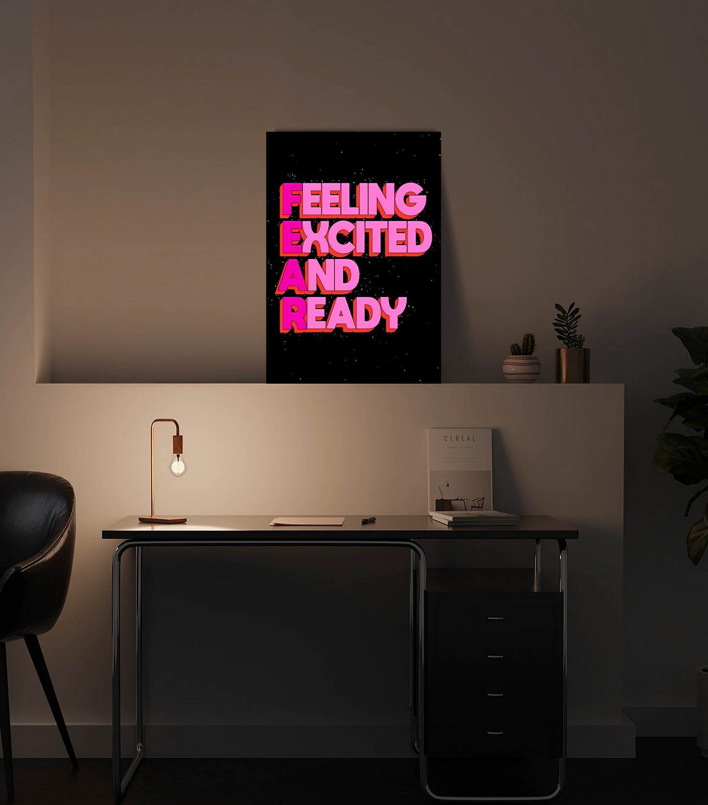 F.E.A.R | Premium Decorative Photo Frame for Room – High Quality Wall Art