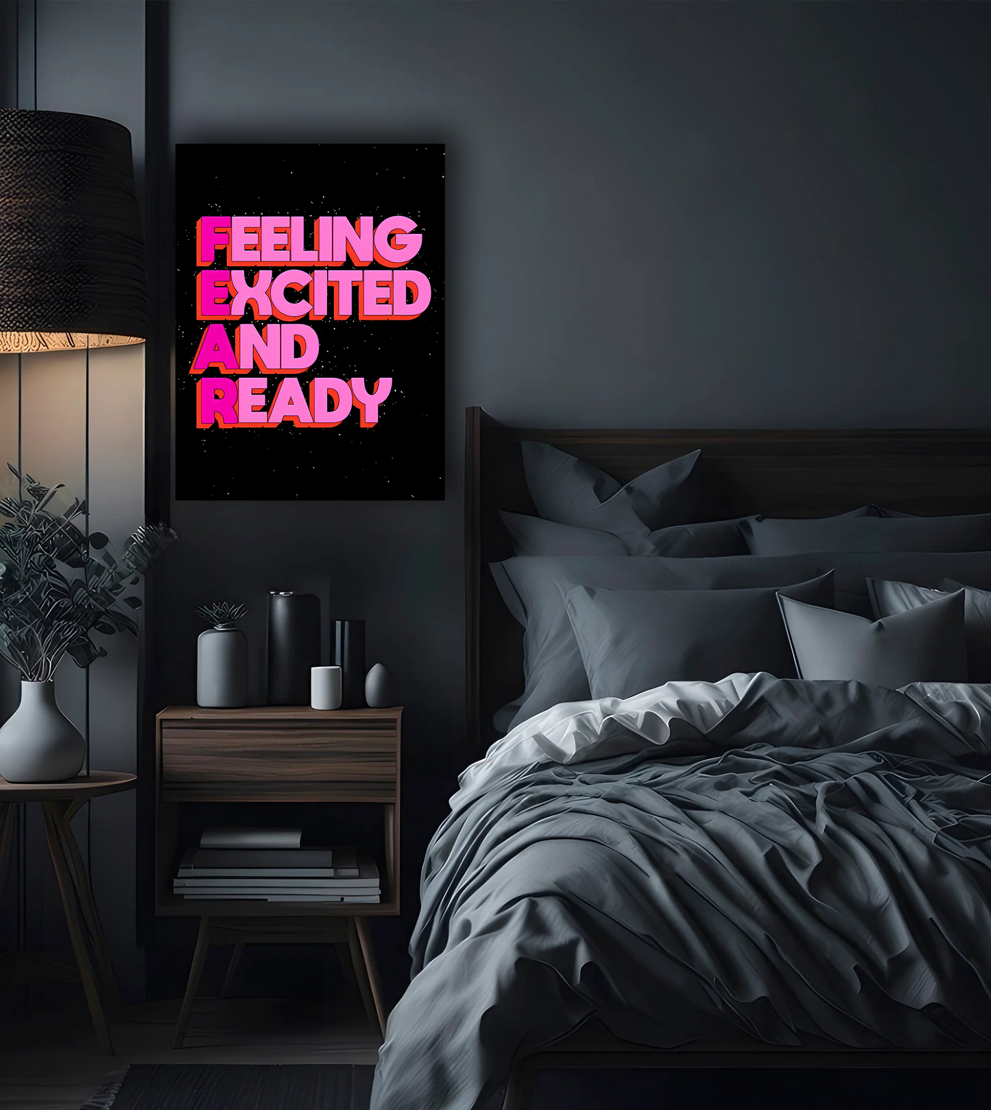 F.E.A.R | Premium Decorative Photo Frame for Room – High Quality Wall Art