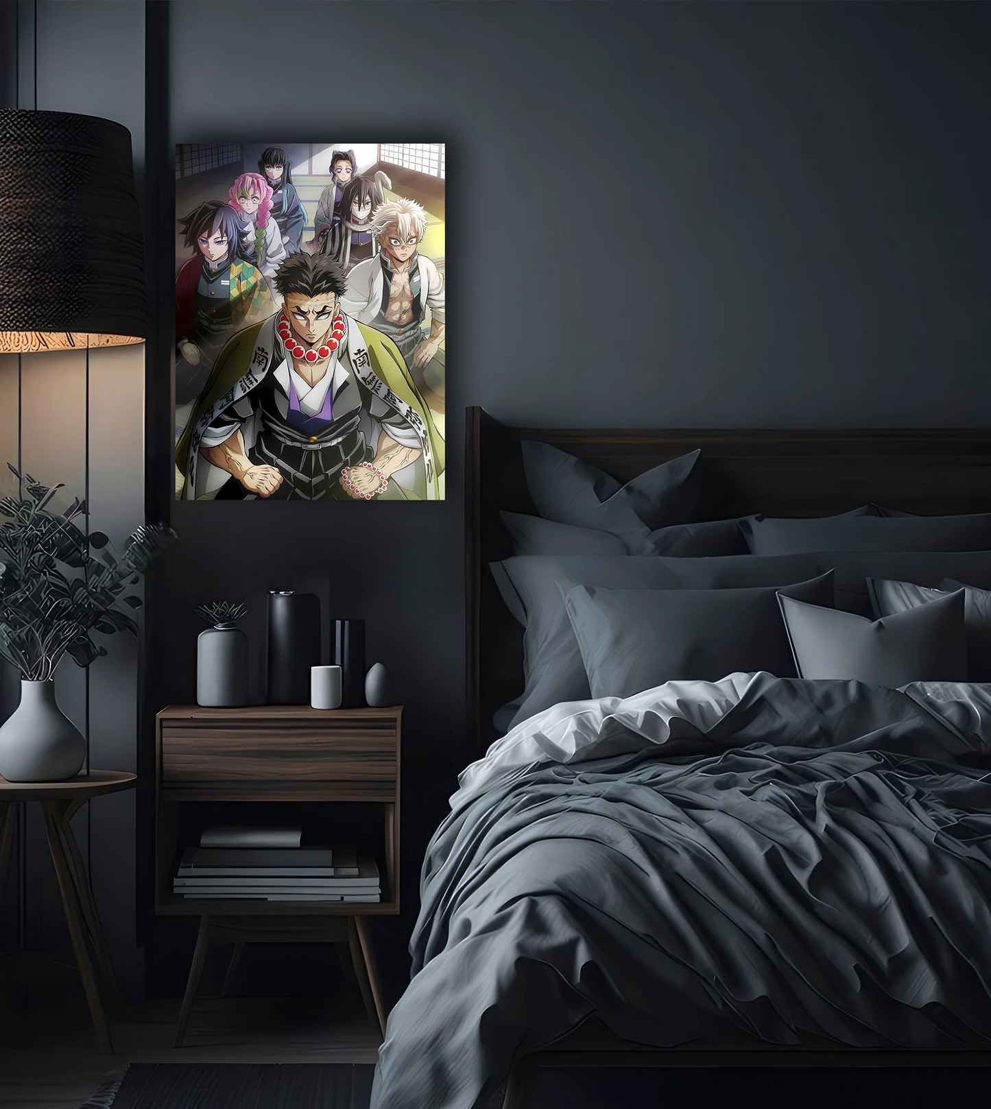 All Hashira's Demon Slayer Premium Photo Frame – High Quality Anime Wall Art