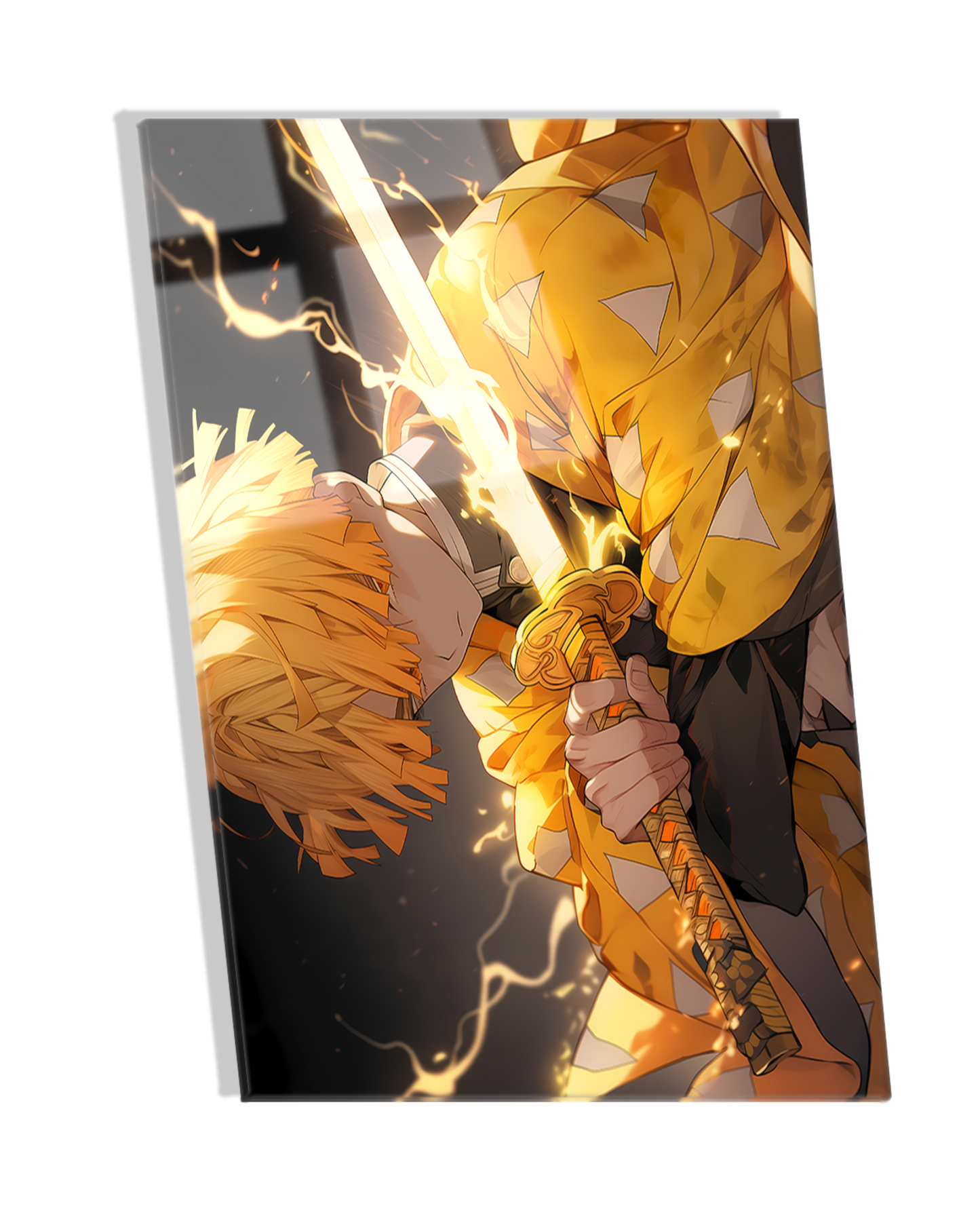 Zenitsu - Demon Slayer Premium Acrylic Photo Frame Wall art