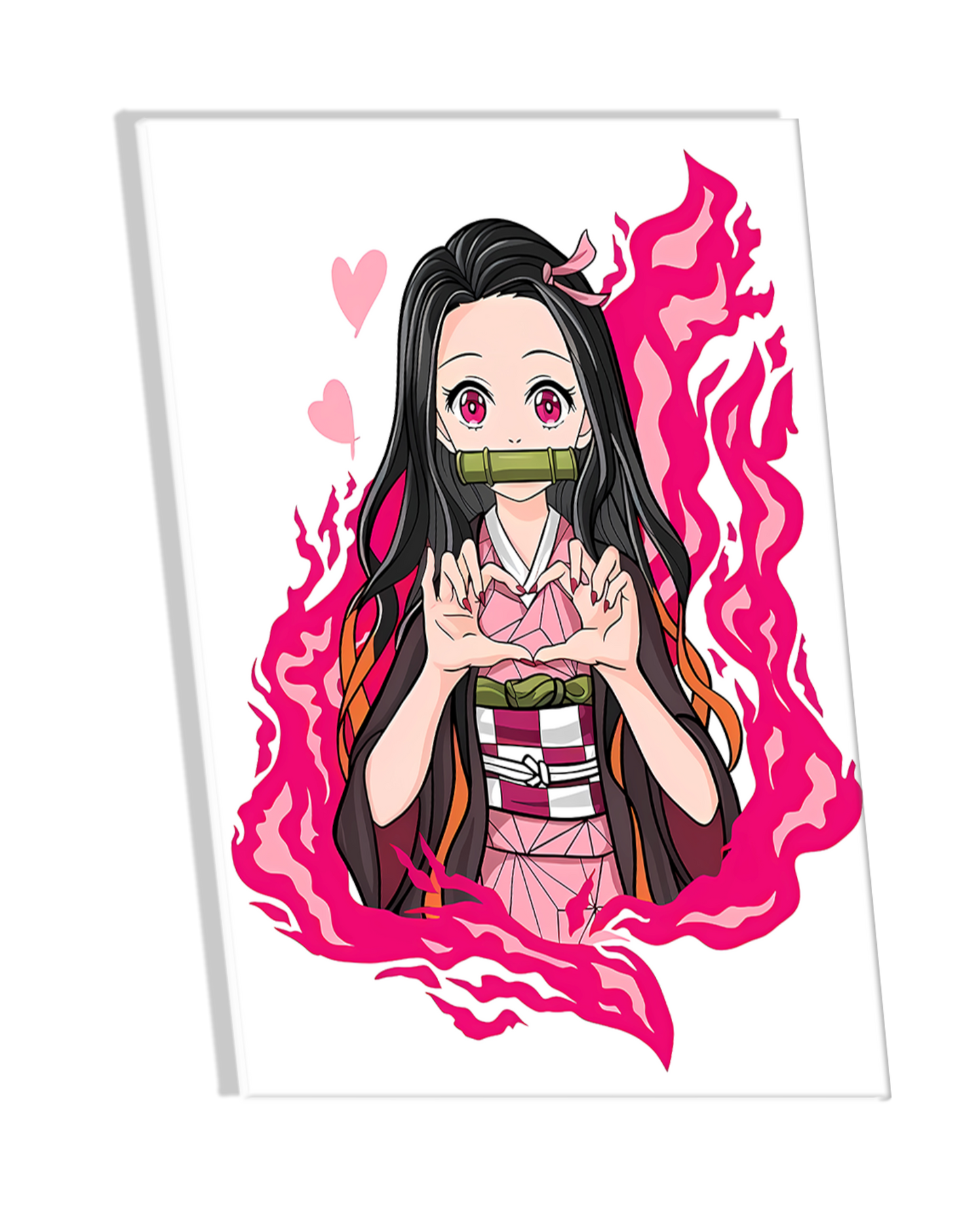Nezuko Kamado Demon Slayer Premium Photo Frame – High Quality Anime Wall Art