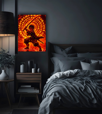 Tanjiro Kamado Demon Slayer Premium Photo Frame –  High Quality Anime Wall Art
