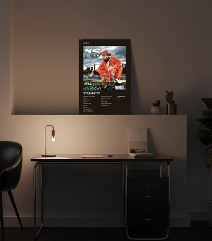 STILLMATIC - Nas Hip Hop Album Premium Photo Frame –  High Quality Hip Hop Wall Art